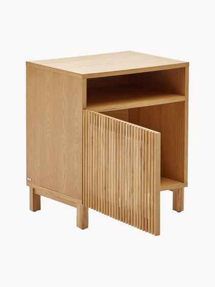 Westwing Mesita De Noche De Madera De Roble Beyla