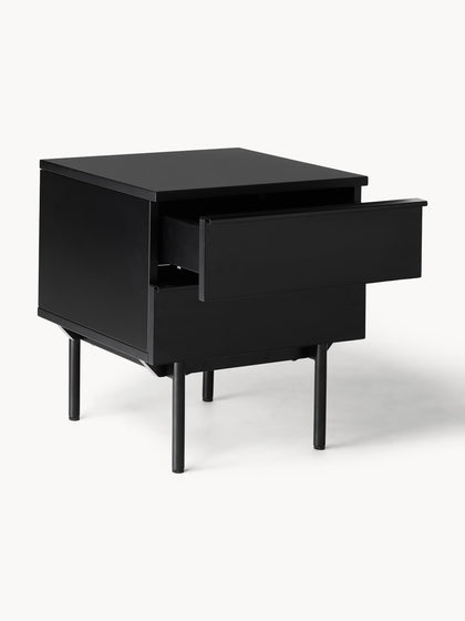 Westwing Mesita De Noche De Madera Elona