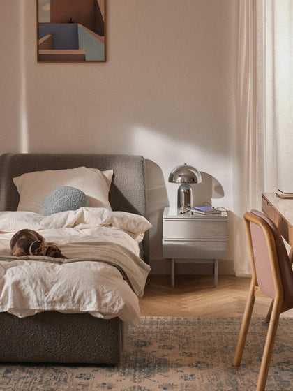 Westwing Mesita De Noche De Madera Elona