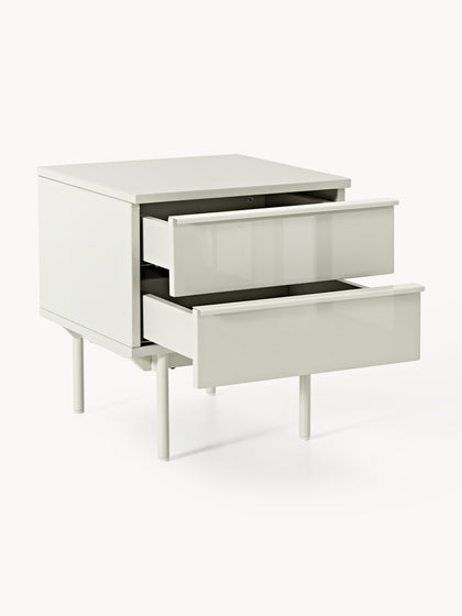 Westwing Mesita De Noche De Madera Elona