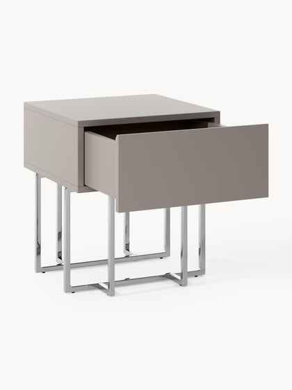 Westwing Mesita De Noche De Madera Joe