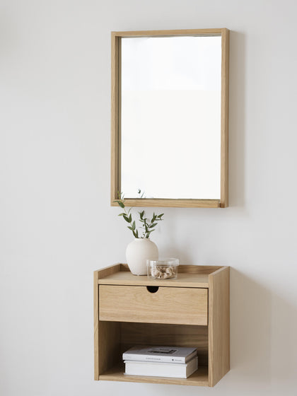 Westwing Mesita De Noche De Pared Hillmond