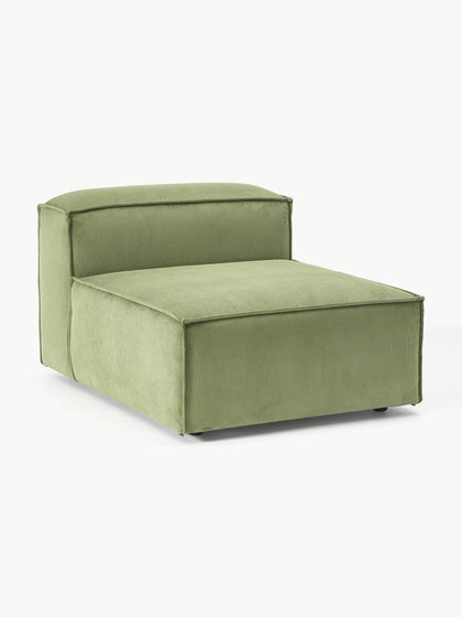 Westwing Módulo Central De Pana Sofá Lennon