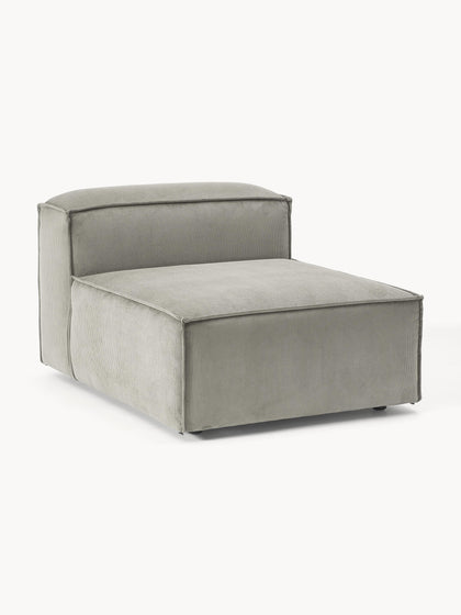 Westwing Módulo Central De Pana Sofá Lennon