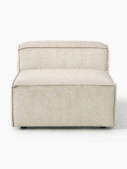 Westwing Módulo Central De Pana Sofá Lennon