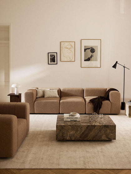 Westwing Módulo Central En Tejido Bouclé Lena