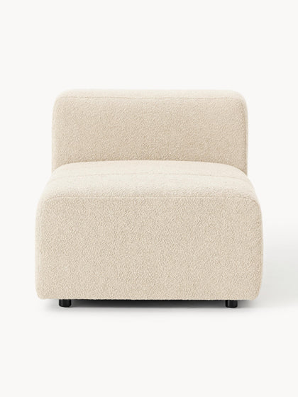 Westwing Módulo central en tejido bouclé Lena