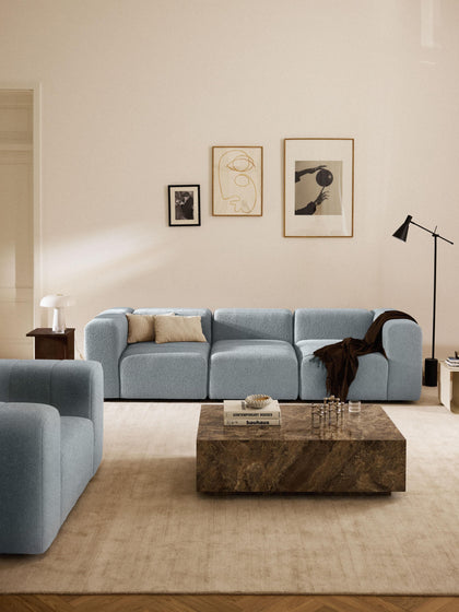 Westwing Módulo Central En Tejido Bouclé Lena