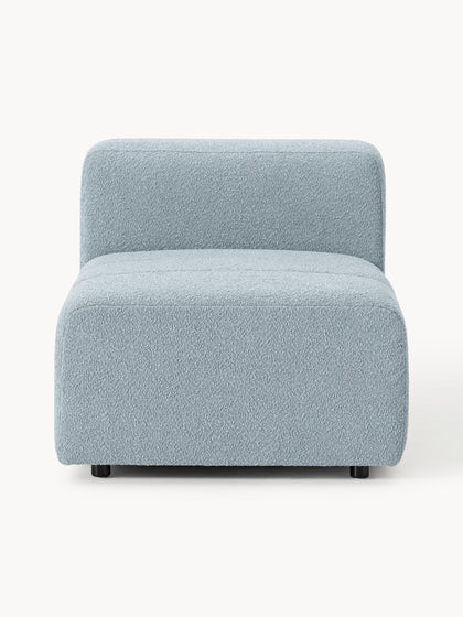 Westwing Módulo central en tejido bouclé Lena