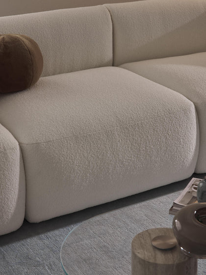 Westwing Módulo Central En Tejido Bouclé Sofia