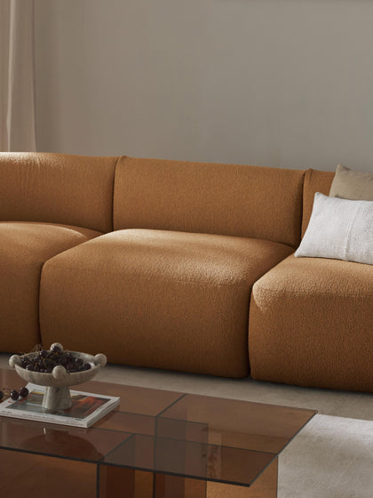 Westwing Módulo Central En Tejido Bouclé Sofia