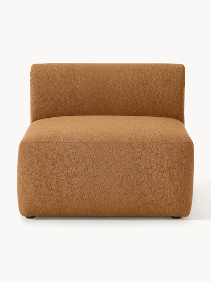 Westwing Módulo central en tejido bouclé Sofia