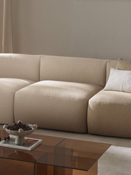 Westwing Módulo Central En Tejido Bouclé Sofia