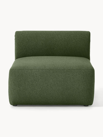 Westwing Módulo central en tejido bouclé Sofia