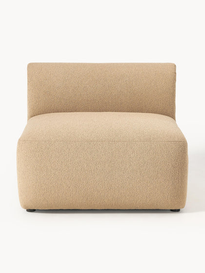 Westwing Módulo central en tejido bouclé Sofia