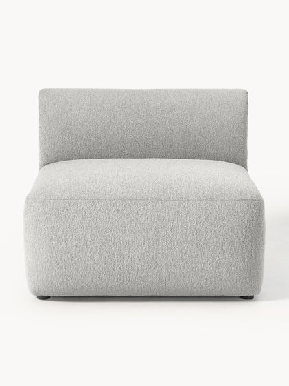 Westwing Módulo central en tejido bouclé Sofia