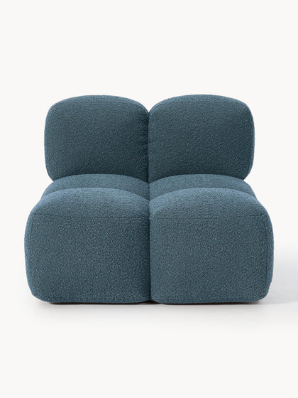 Westwing Módulo central en tejido bouclé Tayla