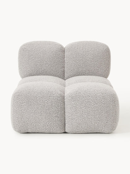 Westwing Módulo central en tejido bouclé Tayla