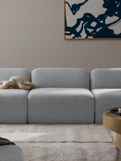 Westwing Módulo Central En Tejido Bouclé Wolke