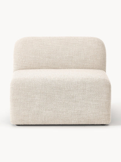 Westwing Módulo central en tejido bouclé Wolke