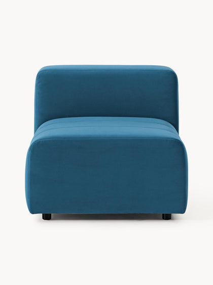 Westwing Módulo de centro de terciopelo Lena