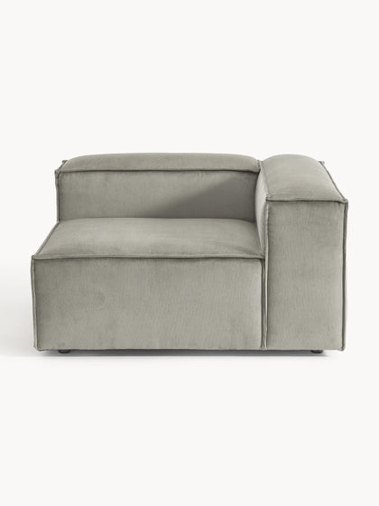 Westwing Módulo de esquina de pana sofá Lennon