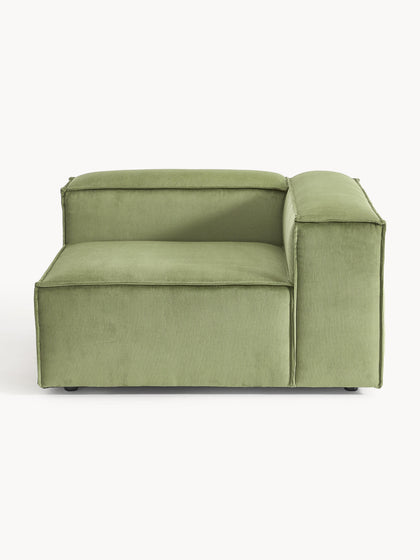 Westwing Módulo de esquina de pana sofá Lennon