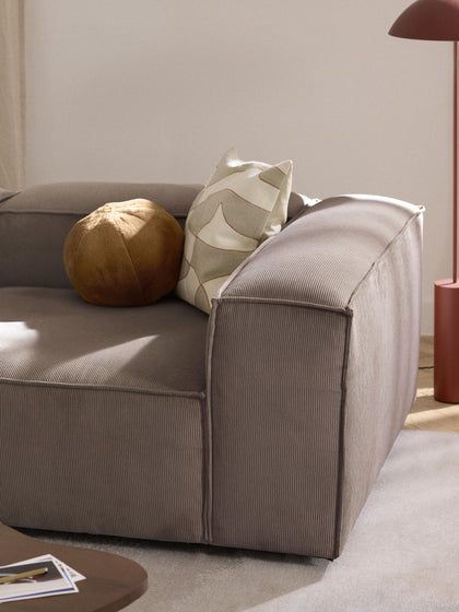 Westwing Módulo De Esquina De Pana Sofá Lennon