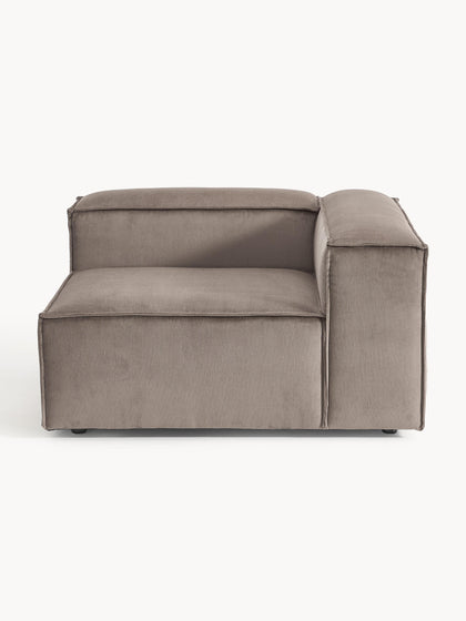 Westwing Módulo de esquina de pana sofá Lennon