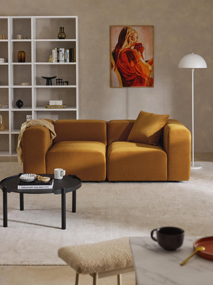 Westwing Módulo De Esquina De Terciopelo Lena