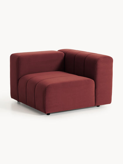 Westwing Módulo De Esquina De Terciopelo Lena