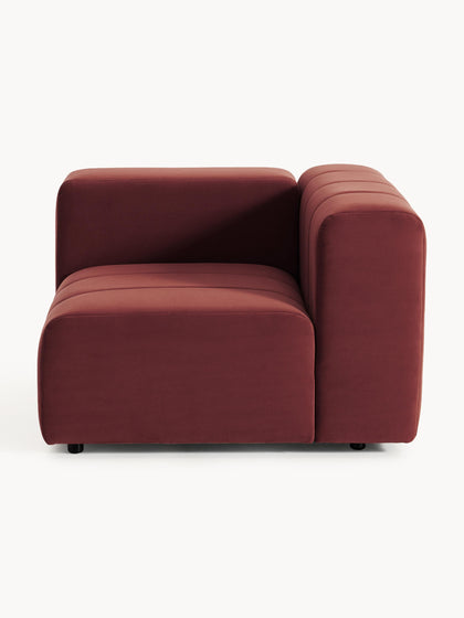 Westwing Módulo de esquina de terciopelo Lena