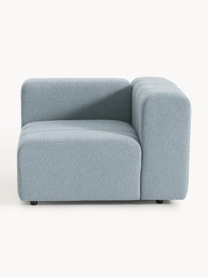 Westwing Módulo de esquina en tejido bouclé Lena