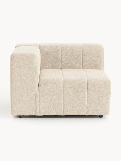 Westwing Módulo De Esquina En Tejido Bouclé Lena