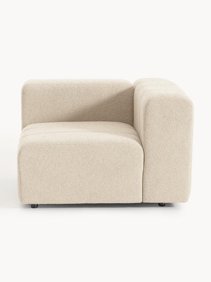 Westwing Módulo de esquina en tejido bouclé Lena