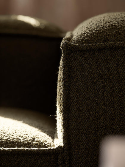 Westwing Módulo De Esquina En Tejido Bouclé Lennon