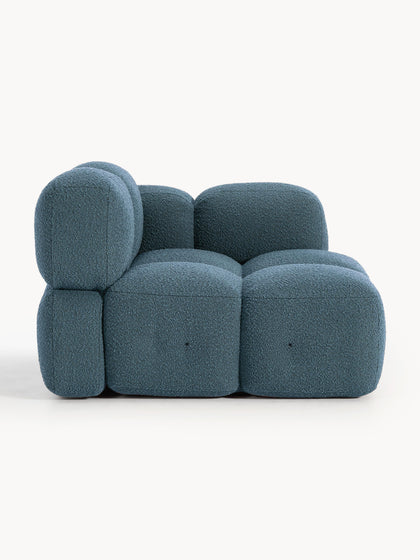 Westwing Módulo De Esquina En Tejido Bouclé Tayla