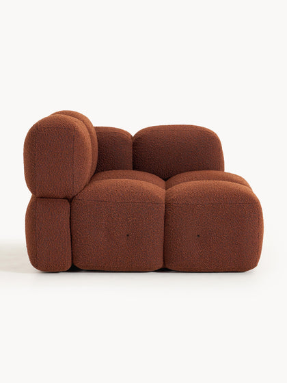 Westwing Módulo De Esquina En Tejido Bouclé Tayla