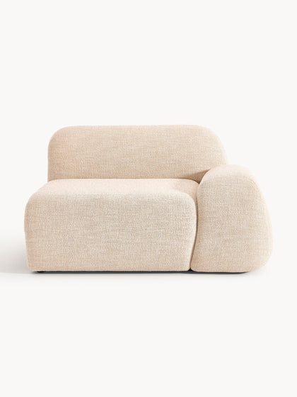 Westwing Módulo de esquina en tejido bouclé Wolke