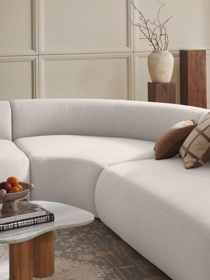 Westwing Módulo De Esquina Redondo Sofia