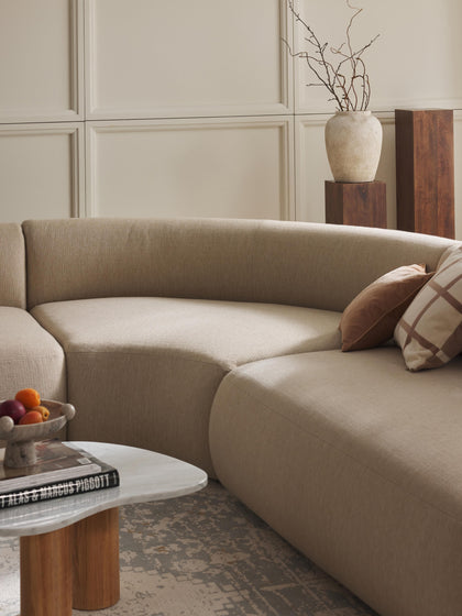 Westwing Módulo De Esquina Redondo Sofia