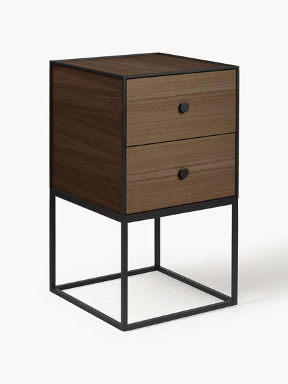 Westwing Módulo De Madera Y Metal Frame