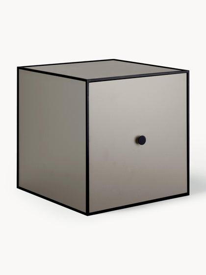 Westwing Módulo de pared de madera y metal Frame