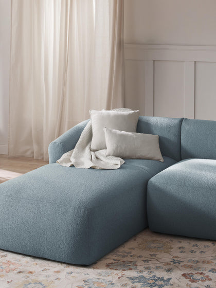 Westwing Módulo Diván En Tejido Bouclé Sofia