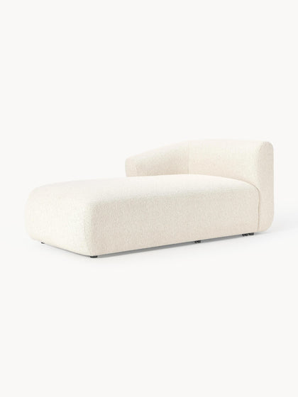 Westwing Módulo diván en tejido bouclé Sofia