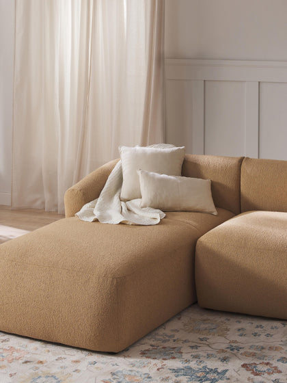 Westwing Módulo Diván En Tejido Bouclé Sofia