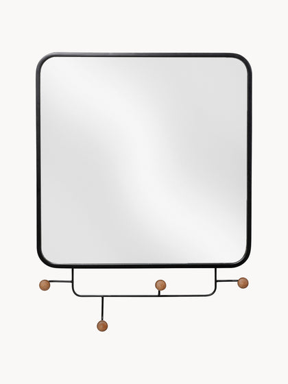 Westwing Perchero De Pared Con Espejo Gina