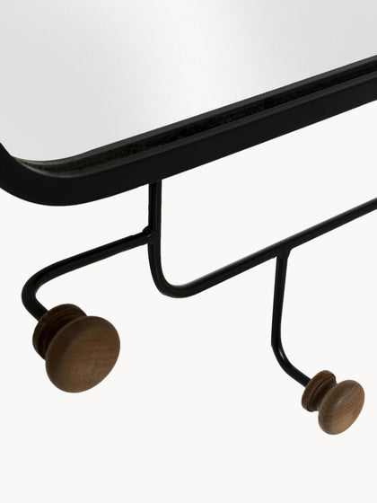 Westwing Perchero De Pared Con Espejo Gina