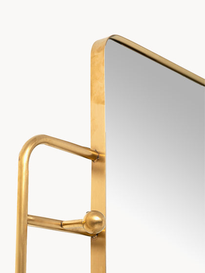 Westwing Perchero De Pared Con Espejo Tristan