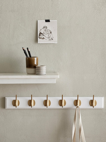 Westwing Perchero De Pared De Madera Edgy